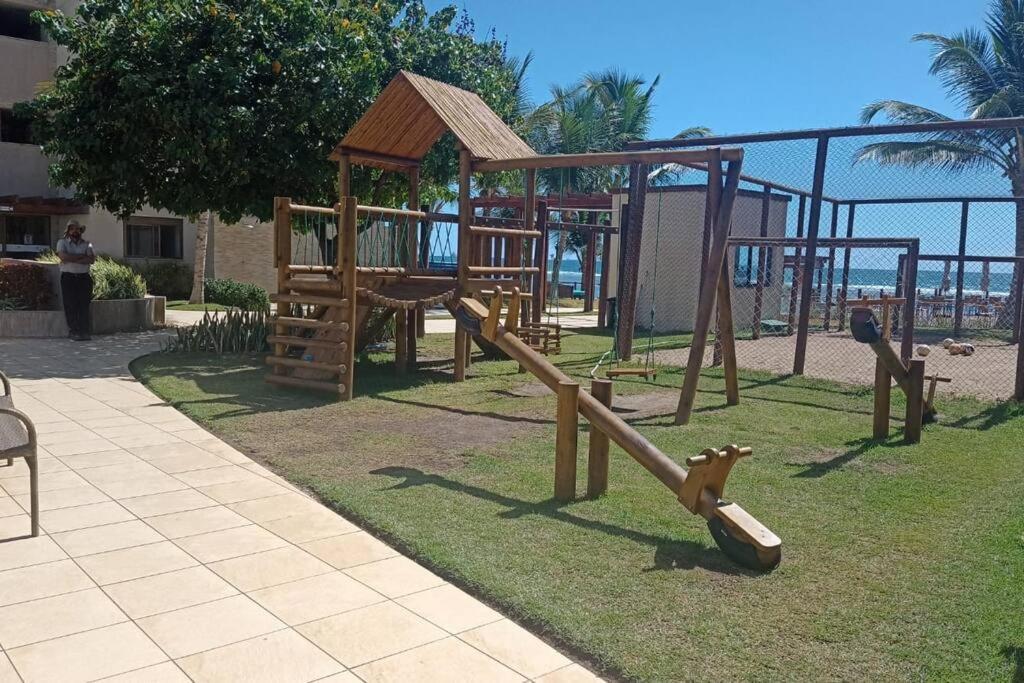 Apt Beira Mar Em Muro Alto Ao Lado Do Nanai Porto de Galinhas Exterior foto